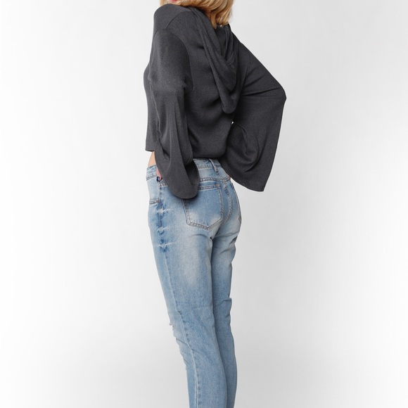 Dark gray pullover sweater - Picture 2 of 3